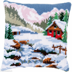 Vervaco, kit coussin Paysage d'hiver (PN0150836)