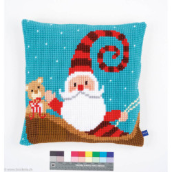 Vervaco, kit coussin Père-Noël sur traineau (PN0155869)