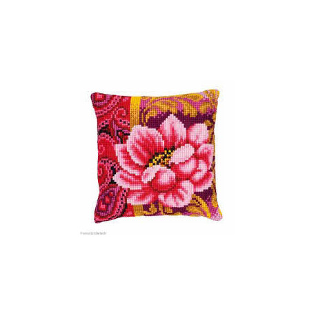 Vervaco, kit coussin Splendeur rose (PN0008498)