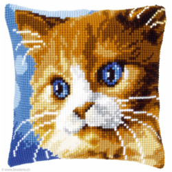 Vervaco, kit coussin Tête de chat (PN0149441)