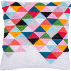 Vervaco, kit coussin Triangles (PN0199401)