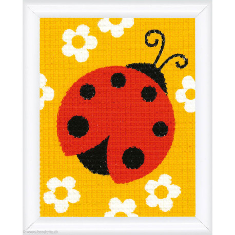 Vervaco, kit enfant Coccinelle (PN0009703)