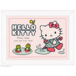 Vervaco, kit Hello Kitty sous la pluie (PN0151913)