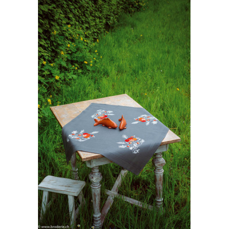 Vervaco, kit imprimé nappe Coquelicots (PN0170809)