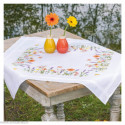 Vervaco, kit imprimé nappe fleurs estivales (PN0199490)