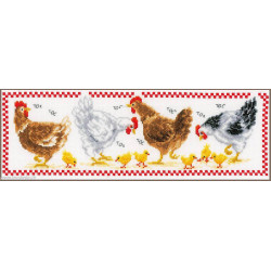 Vervaco, kit Poules et poussins (PN0011395)