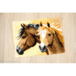 Vervaco, kit tapis chevaux (PN0144834)