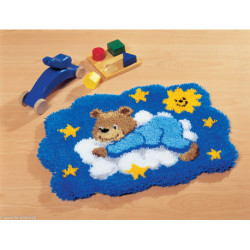 Vervaco, kit tapis Ourson bleu (PN0014358)