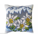 Collection d'Art, kit coussin Edelweiss (CADE5440)