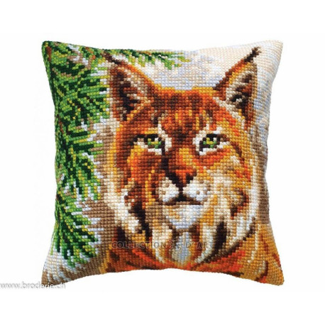 Collection d'Art, kit coussin Lynx (CADE5438)