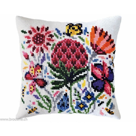 Collection d'Art, kit coussin Meadow clover (CADE5464)