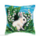 Collection d'Art, kit coussin White rabbit (CADE5460)