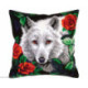 Collection d'Art, kit coussin White wolf (CADE5432)