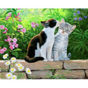 Collection d'Art, kit diamant Cat morning (CADE6048)