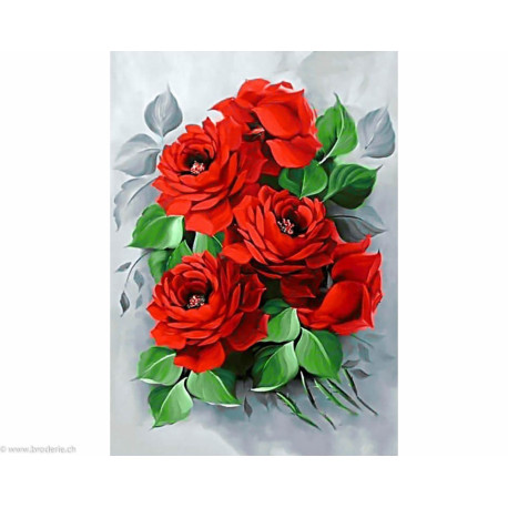 Collection d'Art, kit diamant Elegant roses (CADE309)