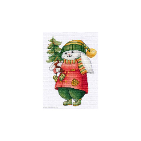 Oven, kit Bunny with Christmas tree (OV1511)