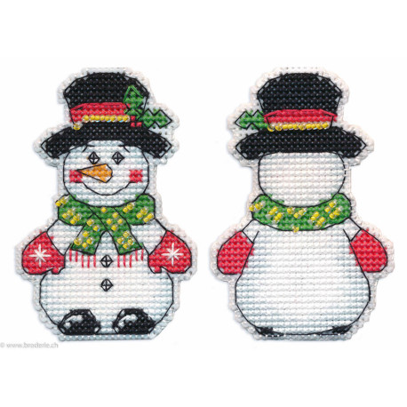 Oven, kit canevas plastique Christmas Toy Snowman (OV1248)