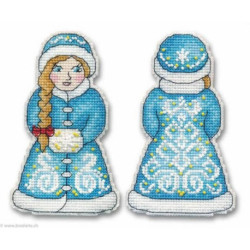 Oven, kit canevas plastique The snow maiden (OV1145)