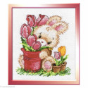 Oven, kit Rabbit with Tulips (OV715)