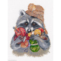 Oven, kit Raccoon needleworker (OV1474)