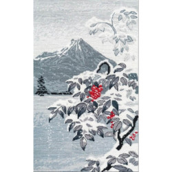 Oven, kit Winter landscape with mountain ash (OV1398)