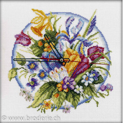 RTO, kit Horloge fleurs printanières (RTOM40012)