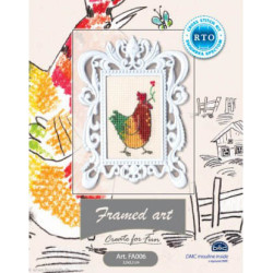 RTO, kit miniature avec cadre, Poule (RTOFA006)