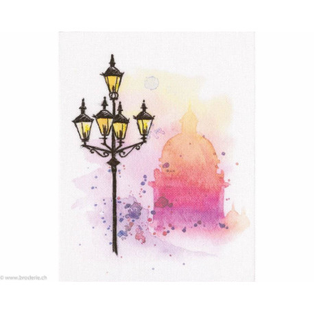 RTO, kit Paint by Threads - lampadaire (RTODT-C006)