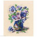 RTO, kit Pansies in torquay pottery (RTOM719)
