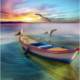 Collection d'Art, kit diamant Sunset on the lake (CADE7119)