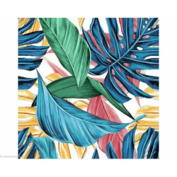 Collection d'Art, kit diamant Tropical leaves (CADE7101)