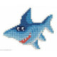 Collection d'Art, kit diamant magnet requin (CADCM005)