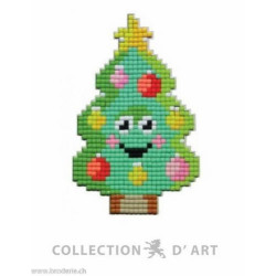 Collection d'Art, kit diamant magnet sapin de noël (CADCM019)