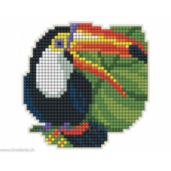 Collection d'Art, kit diamant magnet toucan (CADCM048)