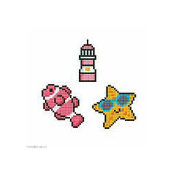 Diamond Dotz, kit Dotzies 3 stickers phare et poisson (DTZ12025)