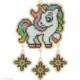 Wizardi, kit diamant suspense Dreamcathcher Licorne (WIWW504)