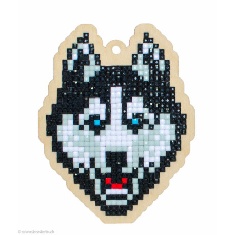 Wizardi, kit diamant suspense Husky (WIWW280)