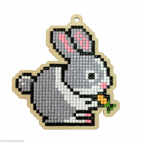 Wizardi, kit diamant suspense Rabbit (WIWW108)