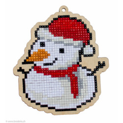 Wizardi, kit diamant suspense Snowman (WIWW312)