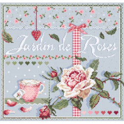 Madame la Fée, grille Jardin de Roses (FEE161)