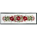 Eva Rosenstand, kit Chemin de table Poinsetias (EV23-290)