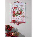 Permin, kit Calendrier de l'Avent Santa Claus (PE34-1603)