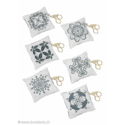 Permin, kit coussin Rosaces (PE03-4392)