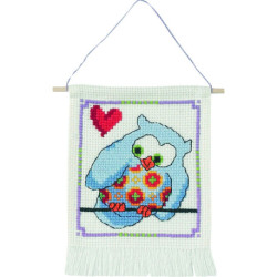 Permin, kit enfant chouette amoureuse (PE13-4844)