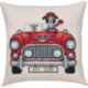 Permin, kit facile coussin Voiture avec chiens (PE83-8321)