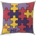 Permin, kit facile pour coussin puzzle (PE83-1311)