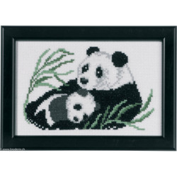 Permin, kit maman panda et son petit (PE13-9415)