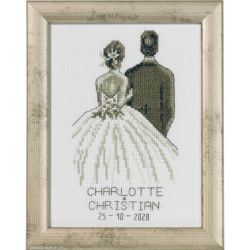 Permin, kit mariage Charlotte et Christian (PE92-9425)