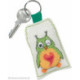 Permin, kit porte-clefs chouette verte (PE11-4319)