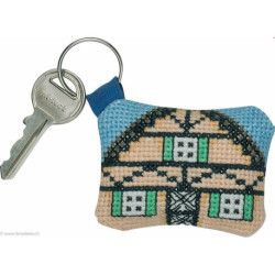 Permin, kit porte-clefs maison alsacienne (PE11-9375)